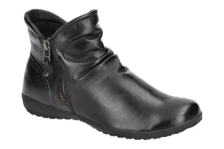 Josef Seibel Damen Stiefeletten NALY 41 Schwarz Glattleder Warmfutter TR Sohle