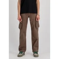 Alpha Industries Cargohose Jet Pant mit seitlichen Cargotaschen und Kordelzug am Beinabschluss