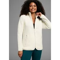Polarino Fleecejacke aus Teddy-Fleece, Übergangsjacke