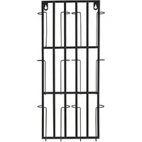 Ib Laursen Wandhalter Ib Laursen - Kartenhalter Kartenwandhalter 22x53x6cm Metall Schwarz