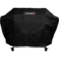 TAINO Grillabdeckhaube PLATINUM/YAMARA/BLACK 6-Brenner 165 x 55 x 105 (BxTxH), 600D Polyester