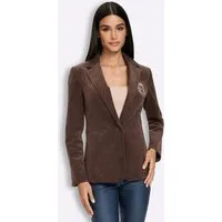 heine Blusenblazer Cord-Blazer Langarm