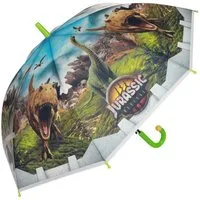 Toi-Toys Taschenregenschirm Dino Regenschirm für Kinder Dinosaurier Kinderregenschirm