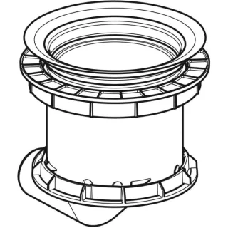 Geberit Geruchsverschlussgehäuse komplett , 243336001 243336001