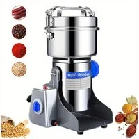 KingLux Getreidemühle Getreidemühle für Getreide Elektrisch, 800g 1400W, Edelstahl und Motor, (1 Stück)