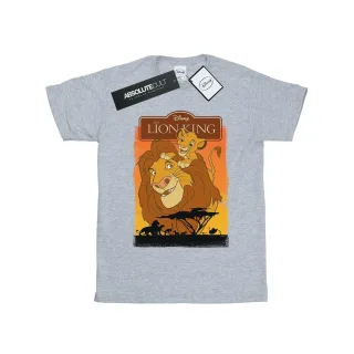 Disney Herren Der König der Löwen Simba und Mufasa T-Shirt (Sport grau)