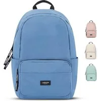 LARKSON Schulrucksack No 3 Rucksack Schule Mädchen Jungen Teenager (1-tlg), Seitentasche, Laptopfach, Wasserabweisend