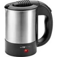 Reise-Wasserkocher WKR 3624 edelstahl/schwarz, 0,5 Liter