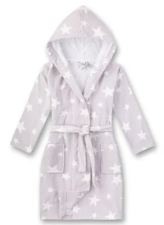 Sanetta - Bademantel/Morningcoat silber - Gr. - 92