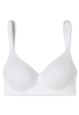 SCHIESSER - Soft BH mit Schale weiss - Gr. - 90A