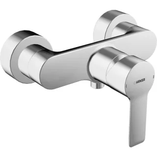 Hansa Brausearmatur Hansaligna 06670103 chrom, Wandmontage