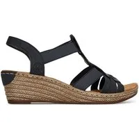Rieker Rieker Damen-Sandalen Marineblau 62436-14 Sandale