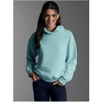 Trigema Sweatshirt TRIGEMA Dünner Oversize-Hoodie