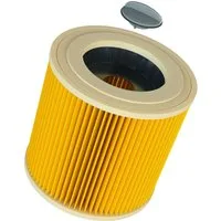 vhbw Patronenfilter passend für Kärcher WD 3 Premium, WD 3 Premium Fireplace, WD 3 Premium, für Staubsauger