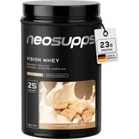 Neosupps Vision Whey Cinnamon Cereal Milk 750g, Protein Pulver Pulver, 750 g, Whey Protein für Muskelaufbau mit geprüfter Qualität, Made in Germany