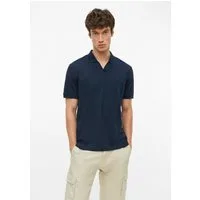 s.Oliver Kurzarmshirt Polo-Shirt Poloshirt mit Strukturstreifen