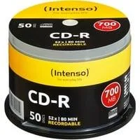 CD-R 700 MB, CD-Rohlinge 52fach, 50 Stück