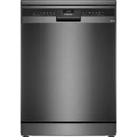 SIEMENS Standgeschirrspüler iQ300 SN23EC03ME, 14 Maßgedecke, Automatische Türöffnung für Effizienz, flexible Körbe & Schubladen