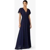 Kraimod Abendkleid aus hochwertigem Material mit V-Ausschnitt