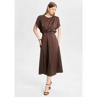 SWING Cocktailkleid Taillierter Schnitt mit fließendem Rockteil