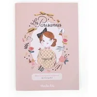 Moulin Roty Malvorlage Malbuch les Parisienne 20x28 cm 36 Seiten Ausmalbuch