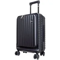 Trendyshop365 Business-Trolley Lissabon Handgepäck Koffer 55cm, 4 Rollen, TSA-Zahlenschloss, Laptopfach bis 17 Zoll