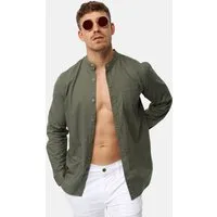 Indicode Langarmhemd Herren INRaffi Herrenhemd Langarm mit Brusttasche und Kentkragen
