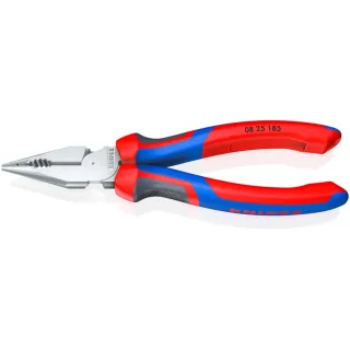 KNIPEX Spitz-Kombizange mit Comfort-Griffen verchromt 192 mm - 0825185