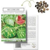 HappySeed Blumensamen Wassermelone Samen - Citrullus lanatus, Blumen