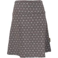 Guru-Shop Minirock A-Linien Rock aus Bio-Baumwolle, bequemer Rock.. alternative Bekleidung