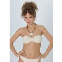 LSCN by LASCANA Bandeau-Bikini-Top Lou, aus trendiger Strukturware