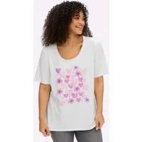 Sheego T-Shirt Shirt Kurzarm