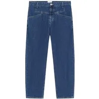 CLOSED Stoffhose blau,Casual,Baumwolle,Unifarben,Relaxed Fit