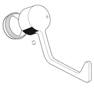 Schell Armhebel VITUS Mischwasser, für Waschtischarmatur AH-M, chrom, 296860699 296860699