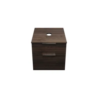 Burgbad Waschtischunterschrank Eqio 619x600x550 Marone Dekor Trüffel, WXXH060F2012 WXXH060F2012