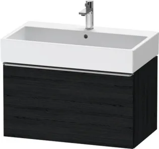 Duravit D-Neo Waschtischunterbau wandhängend Eiche Schwarz Matt 784x442x440 mm - DE4273070160000 DE4273070160000