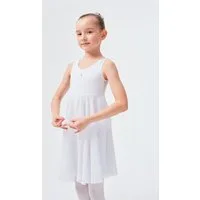 tanzmuster Chiffonkleid Ballettkleid Helena mit Glitzerstein Ballett Trikot mit angenähtem Chiffonrock