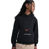 Nike Sweatshirt K NSW CLUB FLC HDY BRND NRG BLACK/SAFETY ORANGE