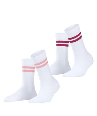 ESPRIT socks & tights - Esprit Tennis Stripe 2-Pack Damen sortiment - Gr. - 40.5