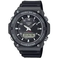 CASIO TIMELESS COLLECTION Solaruhr AQ-S820W-1AVEF, Armbanduhr, Herrenuhr, analog, digital, automatischer Kalender