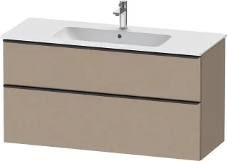 Duravit D-Neo Waschtischunterbau wandhängend Leinen Matt 1210x462x625 mm - DE43640BD750000 DE43640BD750000