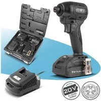 STAHLWERK Akku-Schlagschrauber 20 V Akku Drehschlagschrauber 190 Nm 3200 U/min Brushless-Technologie