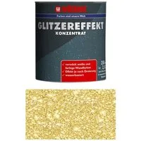 Wilckens Farben Wand- und Deckenfarbe Glitzereffekt Konzentrat 250 ml Gold Farbzusatz