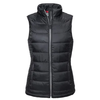 Russell Womens/Ladies Nano Padded Body Warmer (Schwarz)