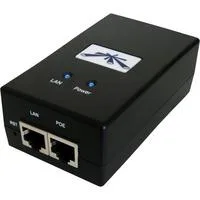 POE-24-12W-G, PoE-Injektor schwarz, Injector