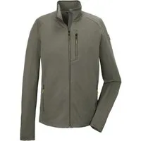 Killtec Strickjacke KOS 92 MN FLX JCKT Sportliche Herrenjacke mit Kinnschutz und verschließbaren Taschen