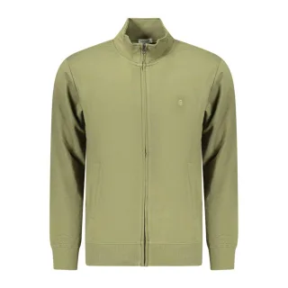 Coveri Moving Grünes Baumwoll-Herren-Sweatshirt