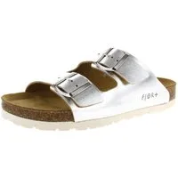 SUPERSOFT Fjort Damen Pantolette mit Fußbett Keilpantolette