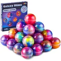 JOYIN Knete JOYIN 36er Galaxy Slime Ball Party Favors – nicht klebrig, für Kinder