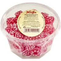 KUEFA Süßigkeit, Küfa Himbeeren Fruchtbonbons mit leckerem Himbeergeschmack 200g